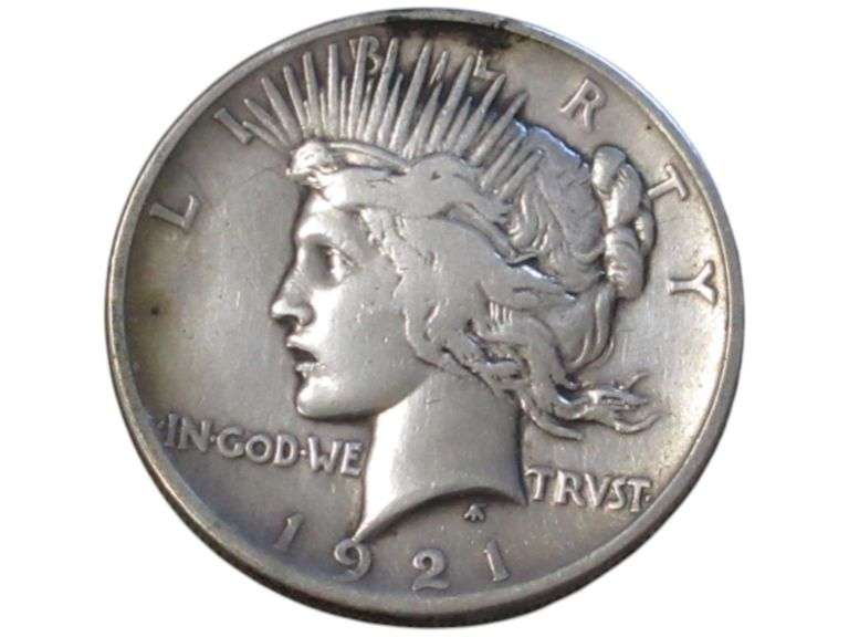 1921 Key Date $1 Peace Dollar