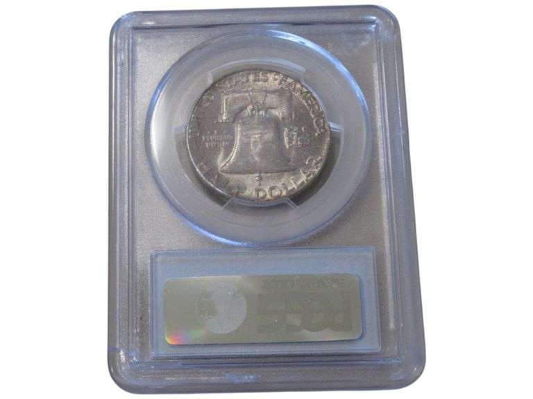 1956 Franklin Half Dollar PCGS MS66