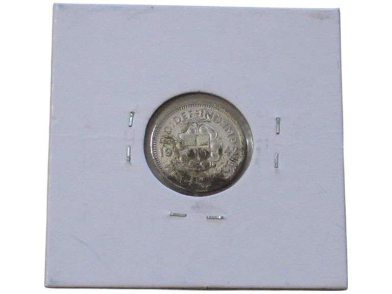 1942 Great Britain Three Pence