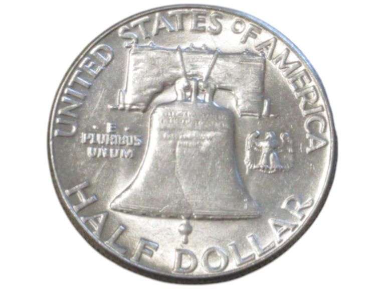 1952 Franklin Half Dollar  - Liberty Series