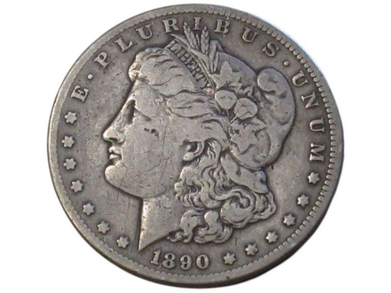 1890 CC Carson City Morgan Silver Dollar