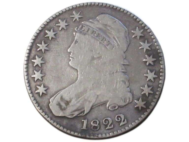 1822 Capped Bust Half Dollar