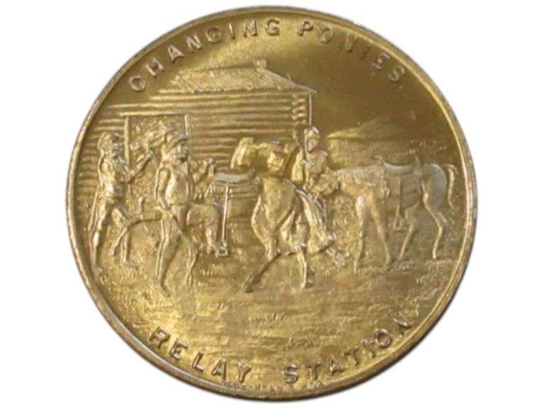 1935 Oregon Trail Memorial Association Pony Express Diamond Jubilee