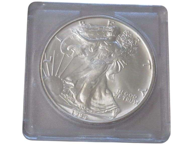 1994 American Silver Eagle  in Protective Case