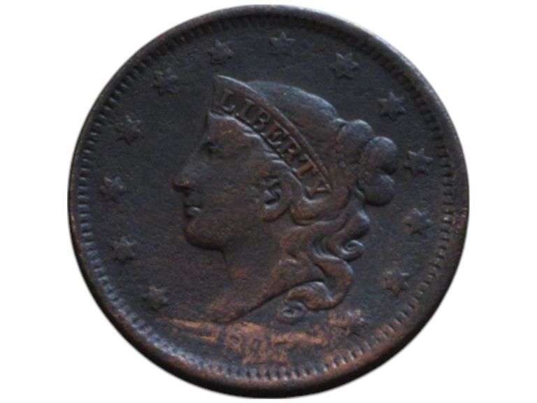 1827 LARGE CENT