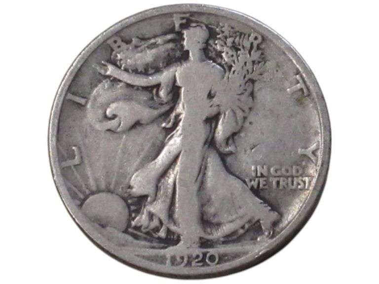 1920 D Walking Liberty Half Dollar