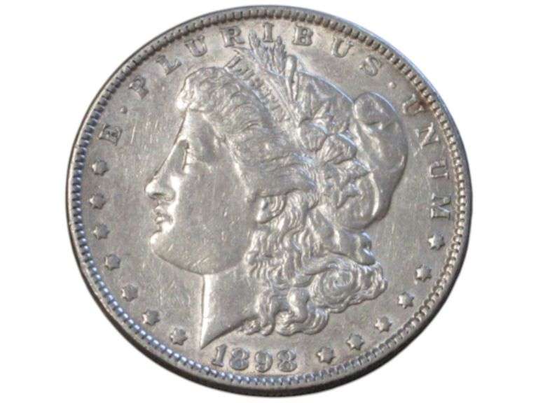 1898 Morgan Silver Dollar