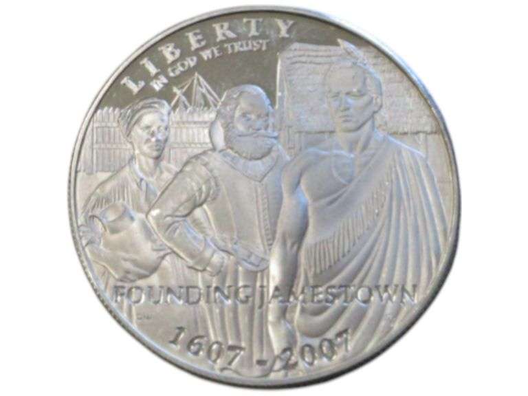 2007 Founding Jamestown 400th Anniversary Commemorative Silver