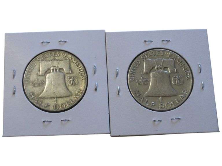 1952-S and 1948 Franklin Half Dollar Set