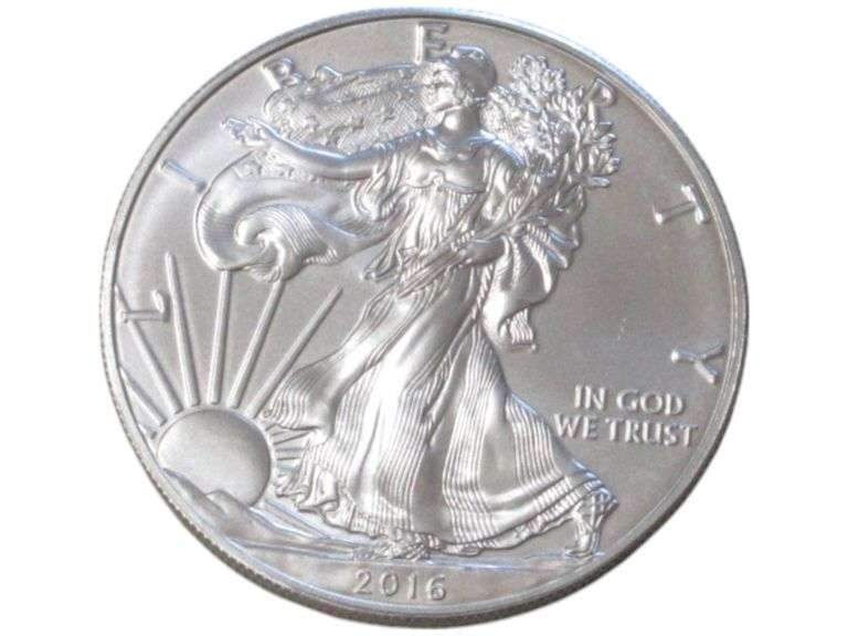 2016 American Silver Eagle Bullion  - 1 oz .999 Fine Silver