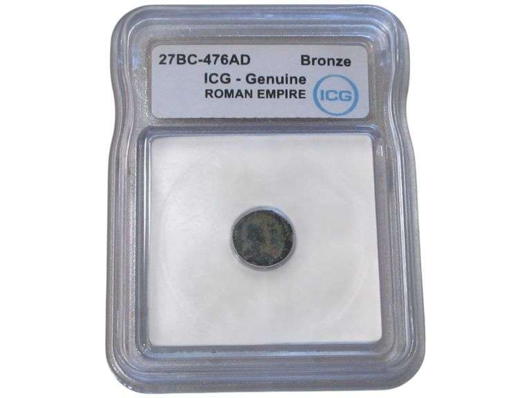 ICG Certified Roman Empire Bronze  (27BC-476 AD)