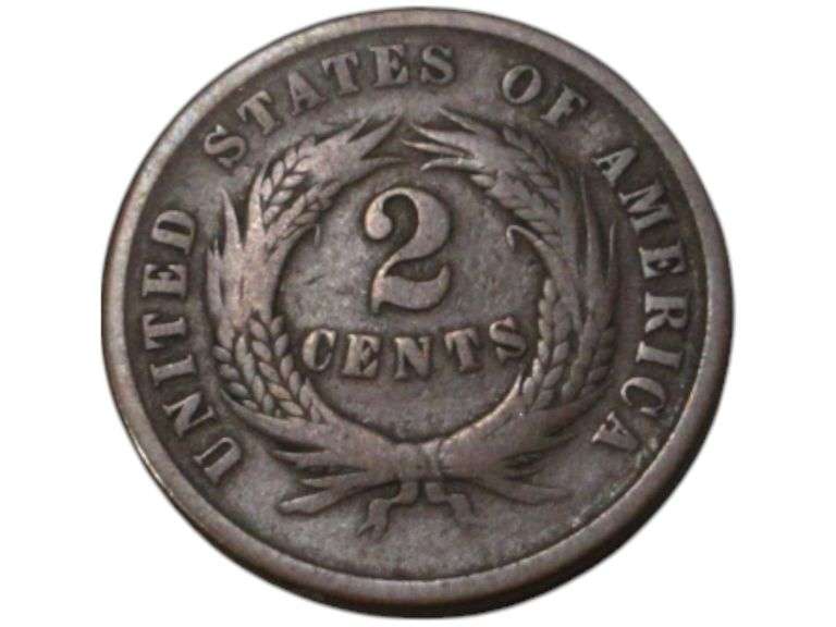 1865 2 Cent Piece