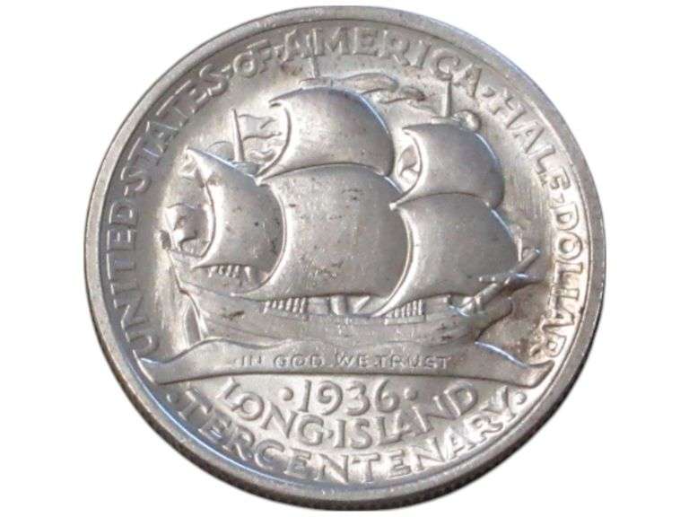 1936 Long Island Commemorative Half Dollar