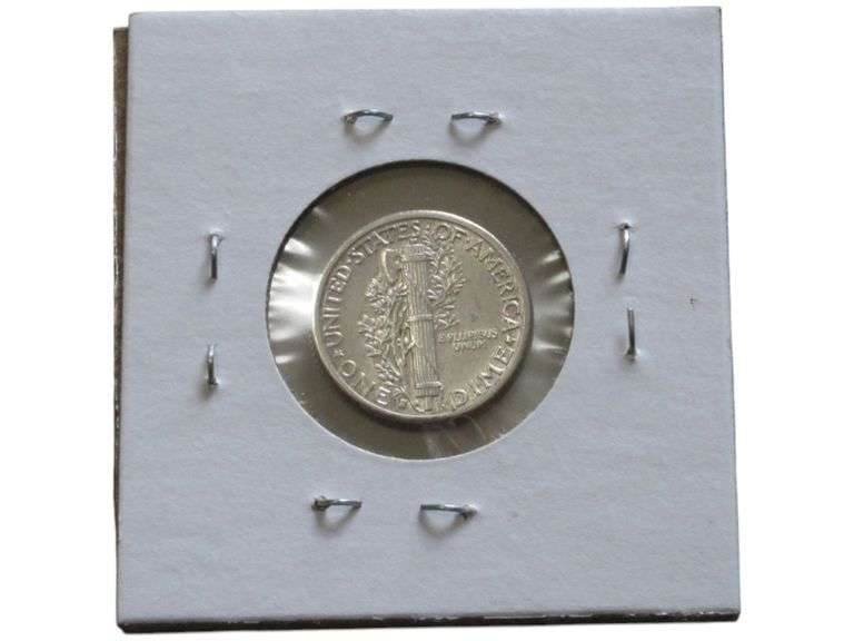 1935-S MERCURY DIME HIGH GRADE