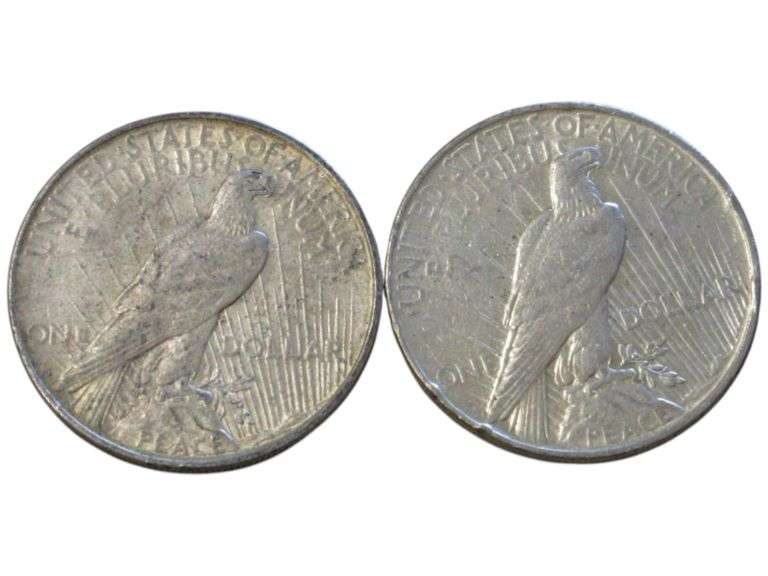 1922 & 1923 Peace Silver Dollar