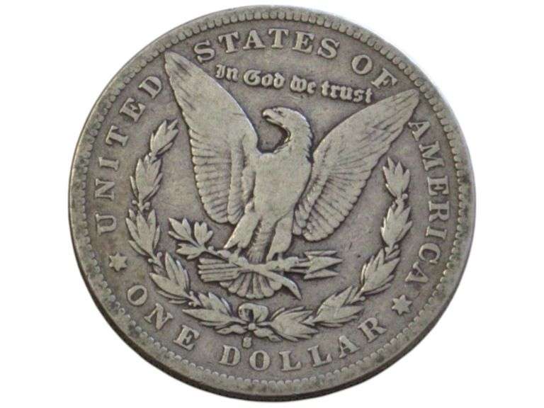 $1 1884-S NICE DATE MORGAN SILVER DOLLAR