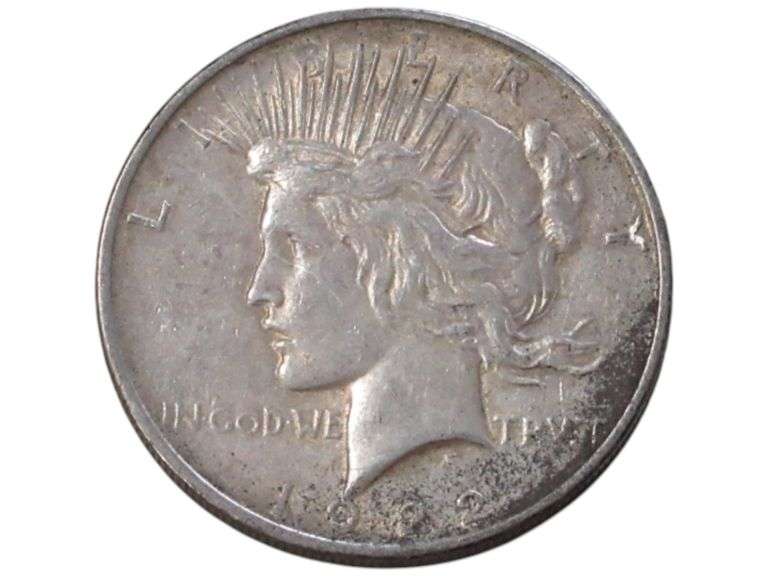 1922 D Peace Silver Dollar  - Collectible American Currency