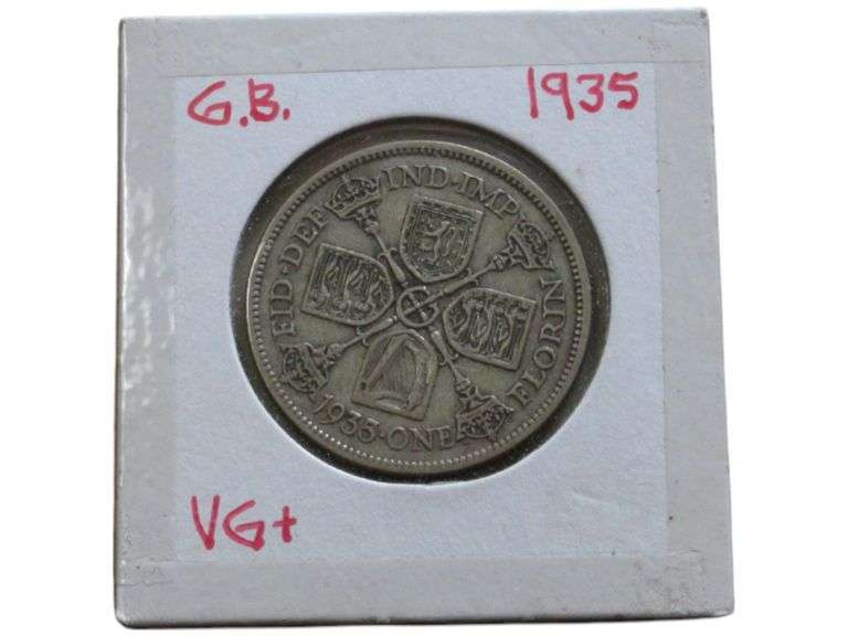 1935 SILVER 1 FLORIN