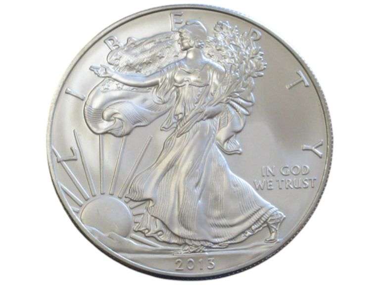 $1 2013 SILVER EAGLE