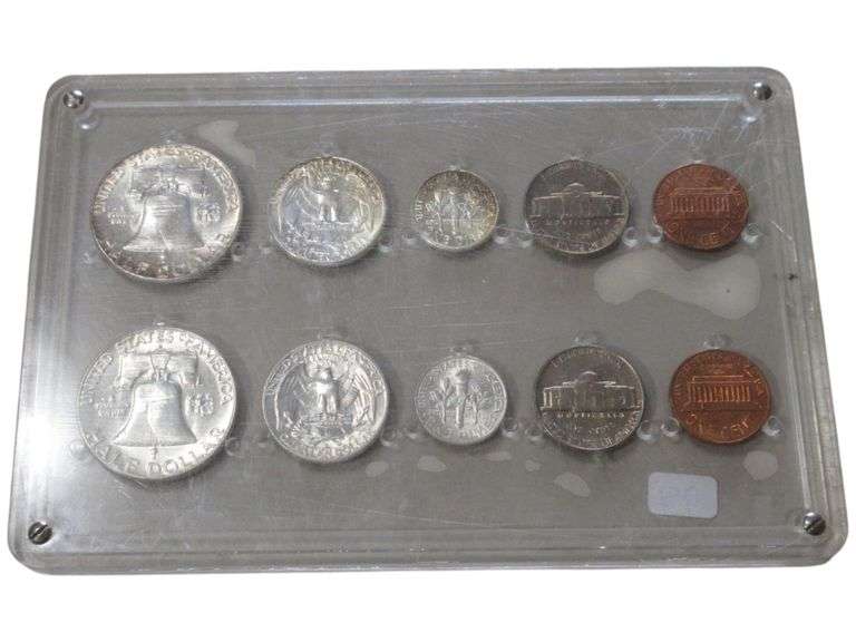 1962 U.S. Mint Silver  Proof Set in Original Holder