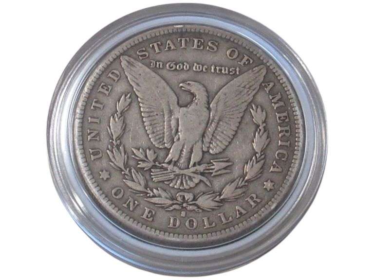 1884 S Morgan Silver Dollar  in Protective Case