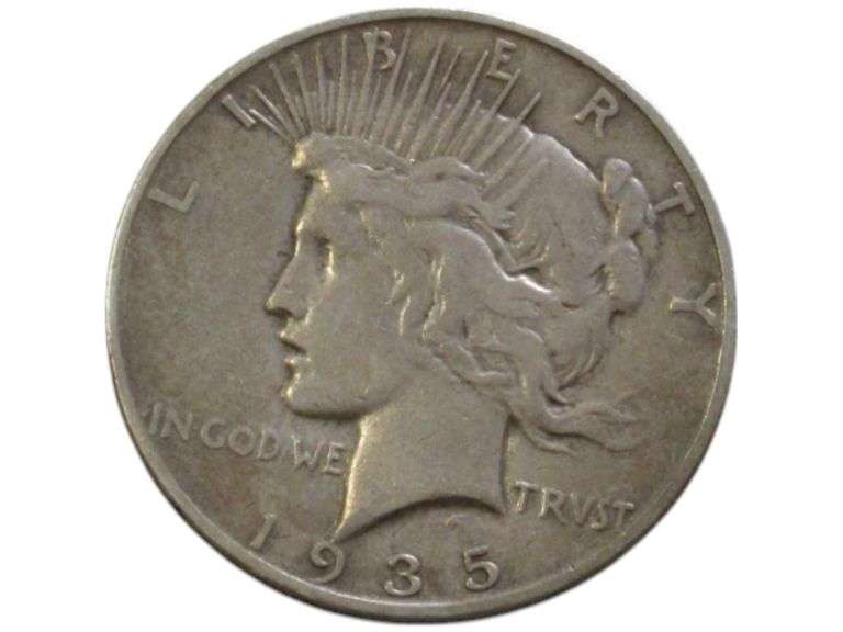 $1 1935 S PEACE DOLLAR