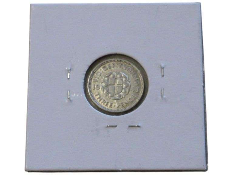 1943 Great Britain Three Pence