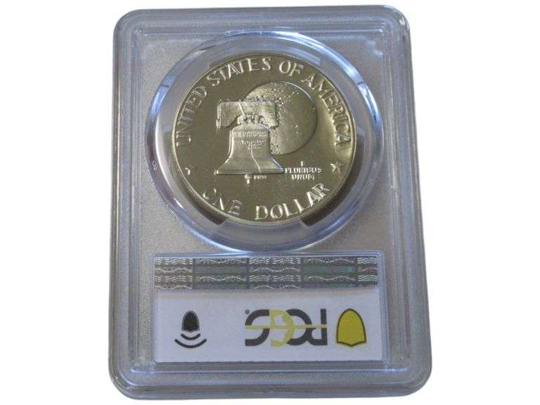 1976-S Eisenhower Dollar PCGS PR67DCAM Clad Type 2