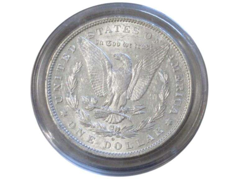 1880 O Morgan Silver Dollar  in Protective Case