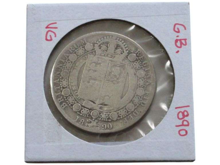 GREAT BRITAIN SILVER 1890