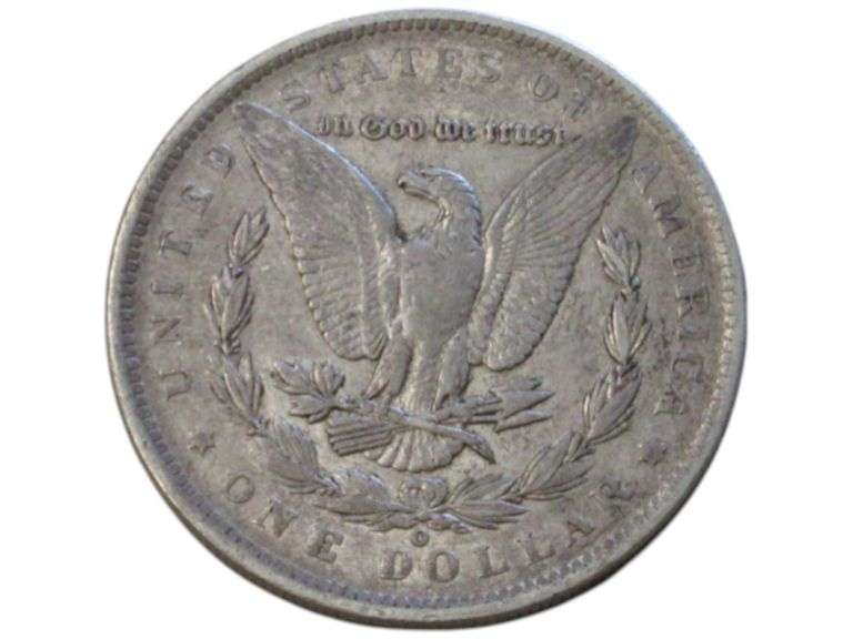 1891 O Morgan Silver Dollar
