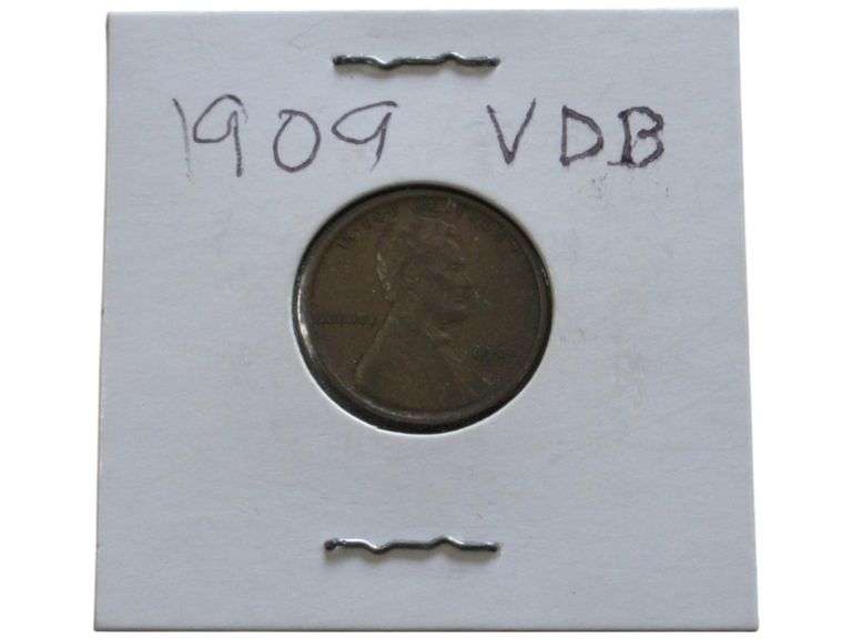 1909 VDB WHEAT CENT