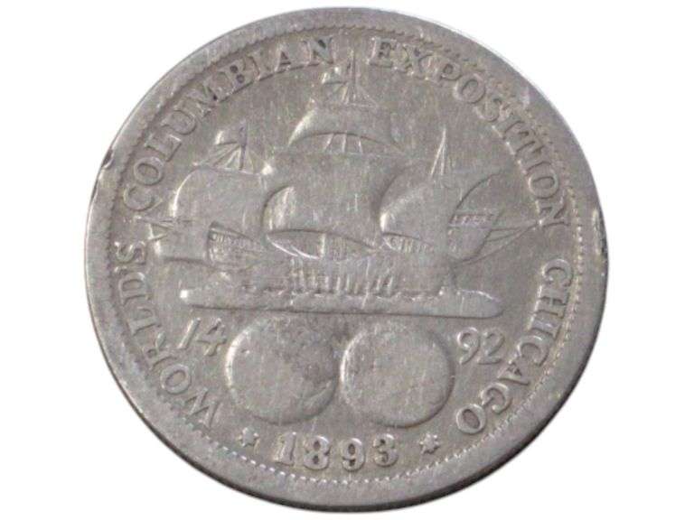 1893 Columbian Exposition Half Dollar  - United States Commemorative