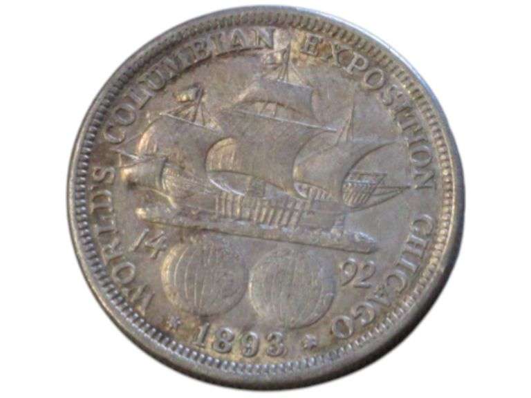 1893 Columbian Exposition Half Dollar