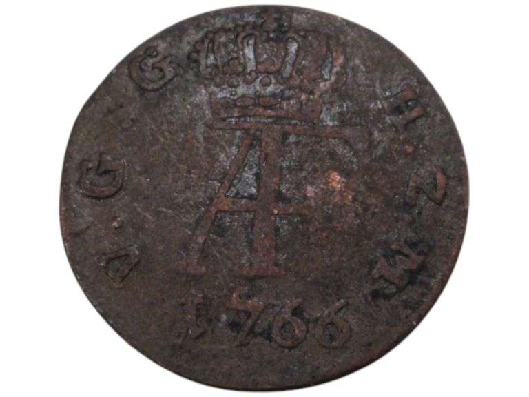 1766 German States with Crown and Monogram Design