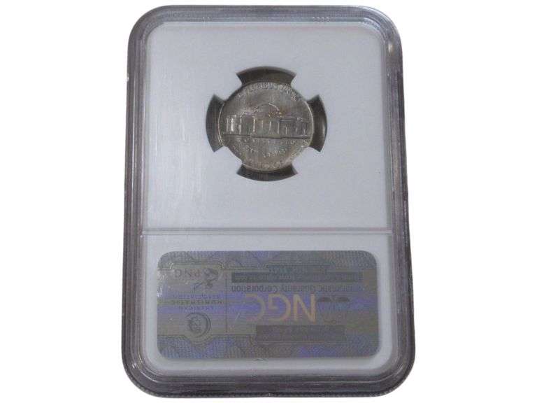 1949 Jefferson Nickel, NGC Graded MS64