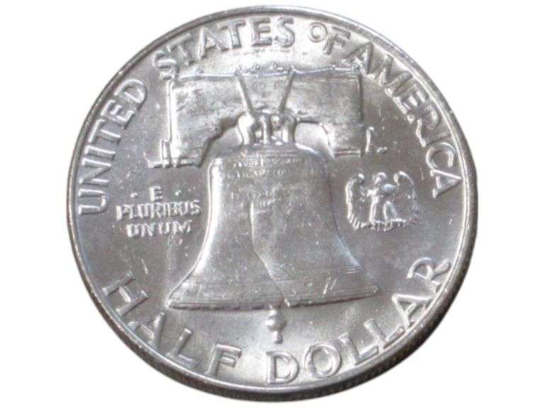 1959 Franklin Half Dollar  - Liberty Silver Collectible