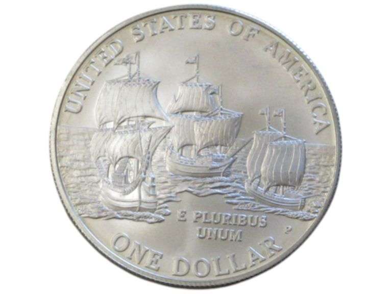 $1 Silver 2007 James Town Commemorative