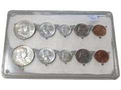 1962 U.S. Mint Silver  Proof Set in Original Holder