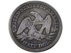 1856 O Seated Liberty Half Dollar