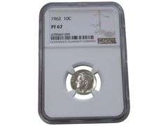 1962 NGC PF67 Roosevelt Dime