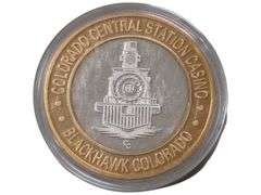 Colorado Central Train Commemorative  - .999 Fine Silver