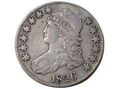 1826 Capped Bust Half Dollar