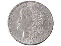 1921 Morgan Silver Dollar