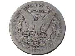 1886 S Morgan Silver Dollar