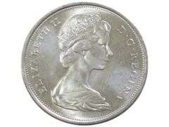 SILVER 50 CENT 1967 CANADA