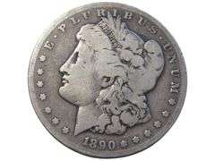 $1 1890 CC Carson City Morgan Silver Dollar