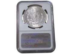 1886 Morgan Silver Dollar NGC MS62 Certified