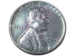 1943 Lincoln Steel cent