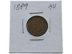 1889 AU INDIAN HEAD CENT